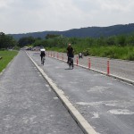 福生南公園　サイクリングロード
