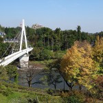釜の淵公園　鮎美橋
