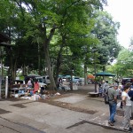 富士森公園　浅間神社前フリーマーケット
