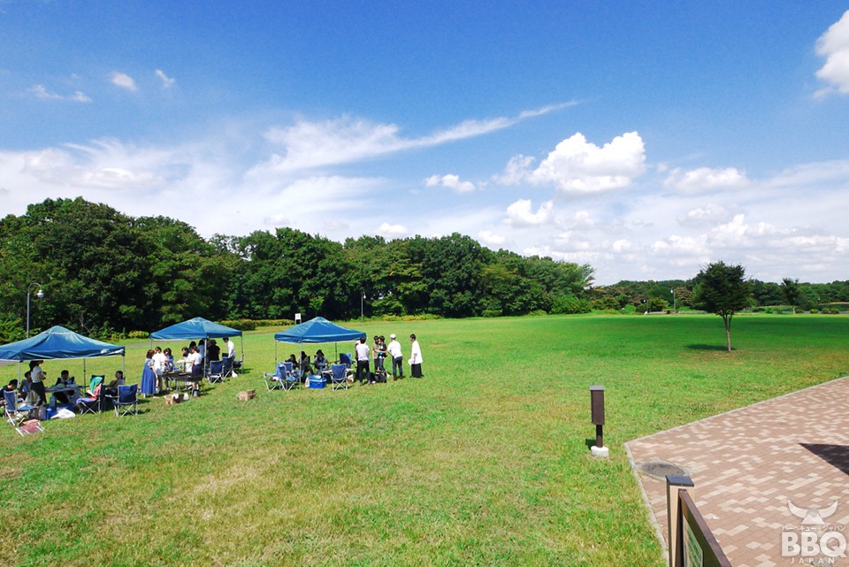 戸倉つどいの森公園でのBBQ